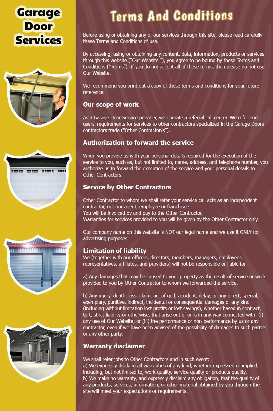 Garage Door Solution Service Coconut Creek, FL 954-613-9634